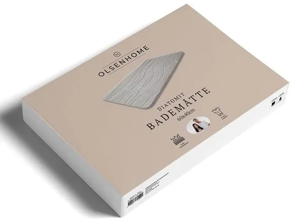 Olsen Home - Diatomit badmatta 60X40cm