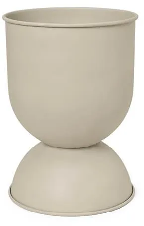 Ferm Living Hourglass Pot, large - Cashmere