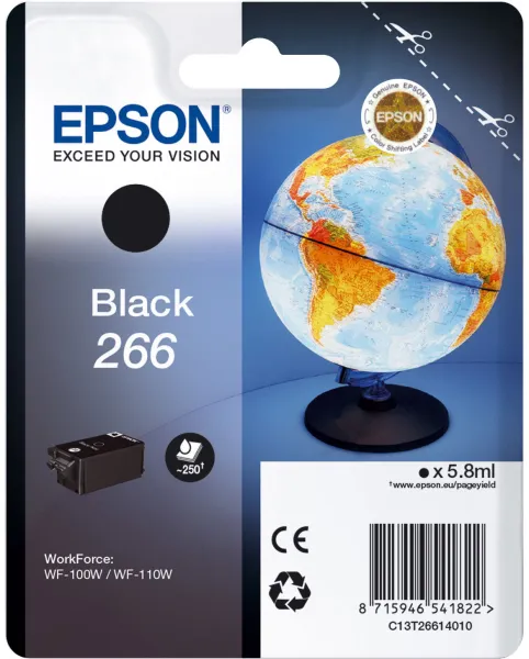 Epson 266 bläckpatron svart