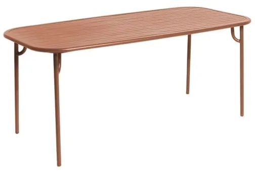 Petite Friture WEEK-END Rektangulärt Bord Terrakotta