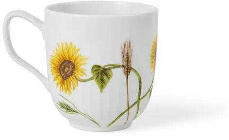 Kähler Hammershøi Summer mugg 33 cl - Solros