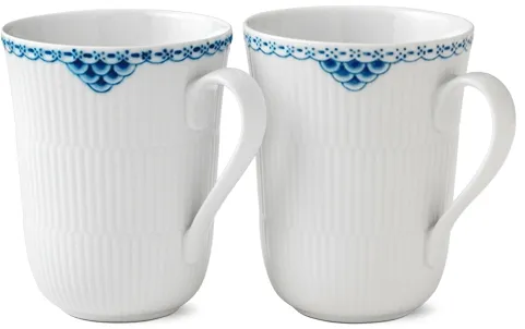 Royal Copenhagen Prinsessa mugg - 33 cl - 2 st