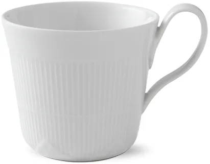 Royal Copenhagen White Elements högmugg - 35 cl