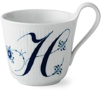 Royal Copenhagen Alfabet Kollektion mugg 33 cl - H