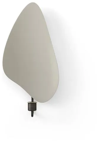 Audo Flambeau Väggljusstake H34 Brunerad Mässing/Grå