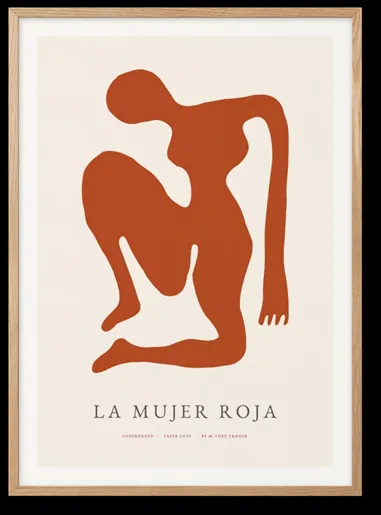 Peléton Red Woman 70x100 Afisa