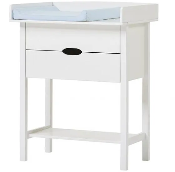 Hoppekids ISABELLA skötkommod med ljusblå skötbädd