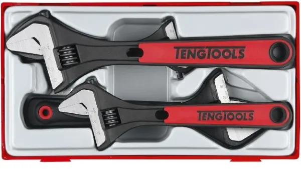 Set med justerbara skiftnycklar Teng Tools TTADJ04, 4 stycken