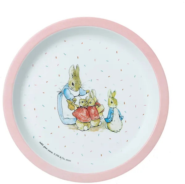 Peter Rabbit, tallrik Mamma